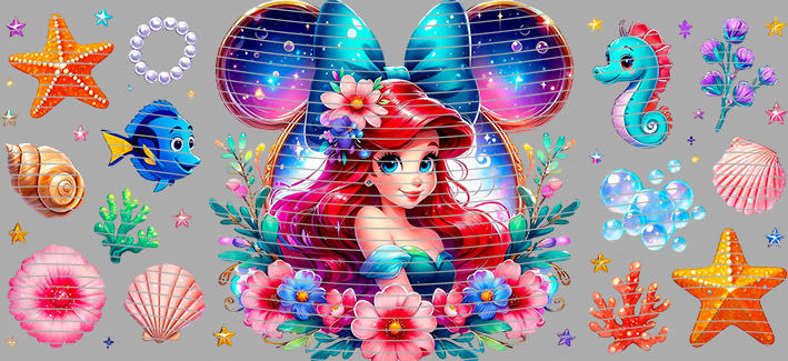16oz Disney style-D-3052